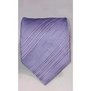 Giorgio Armani Mens Neck Tie Purple Made In Italy 100% Silk